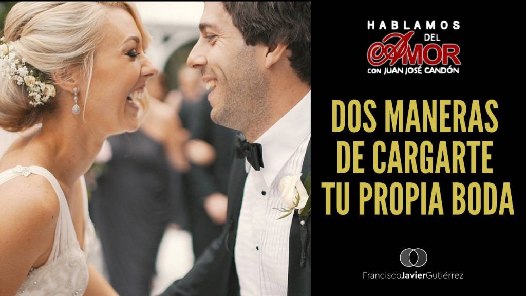 2 maneras de cargarte tu propia boda