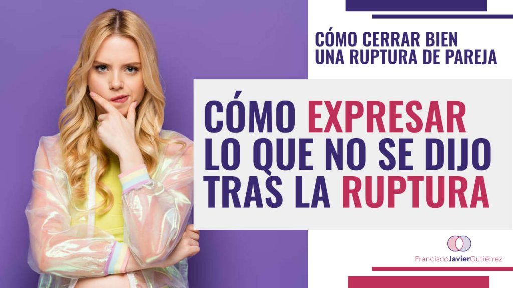 Cómo expresar lo que no se dijo